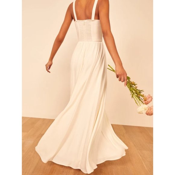 NEW Reformation Hollyhock Dress SOLD OUT ONLINE NWOT - Picture 4 of 8